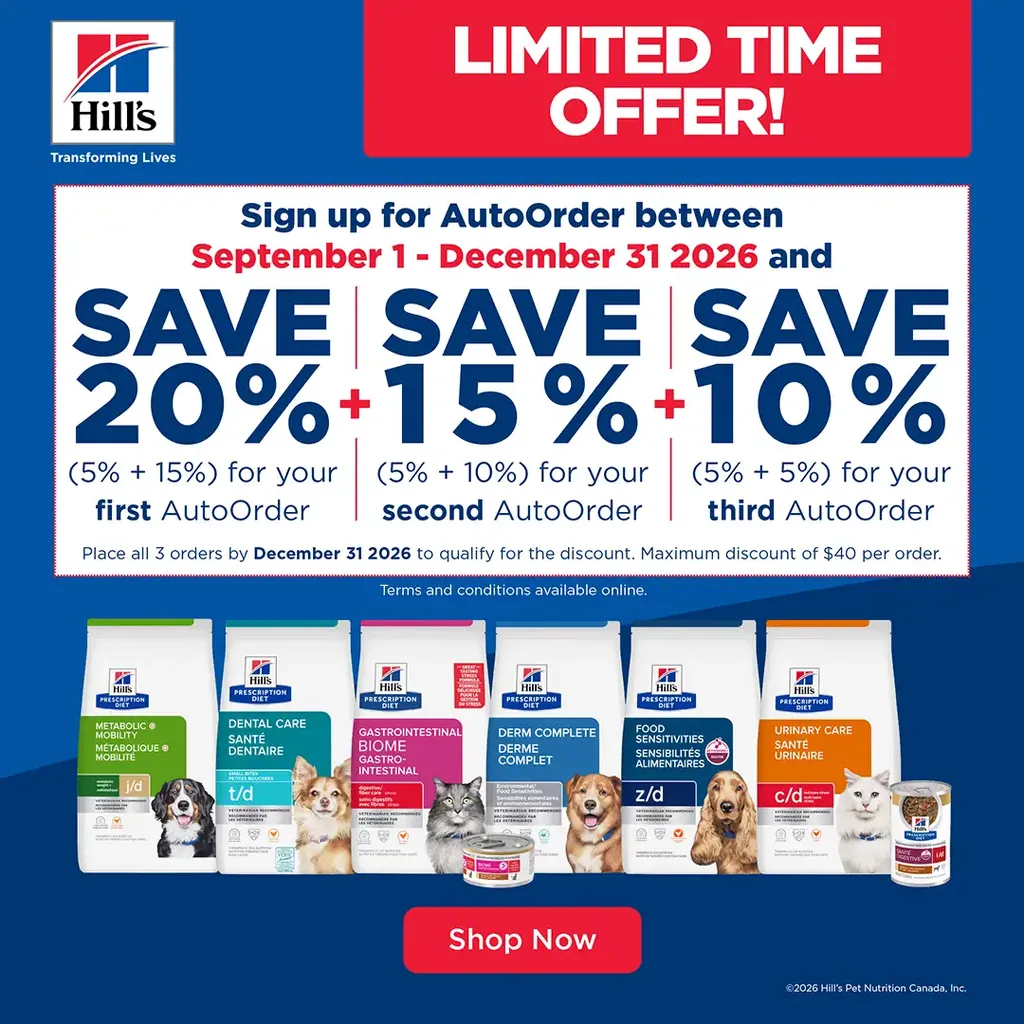 Hill’s AutoOrder Discount